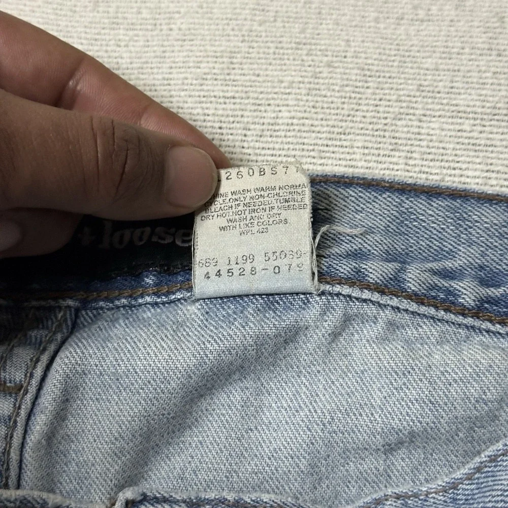levis silvertab straight loose Blue Faded jeans 38x34